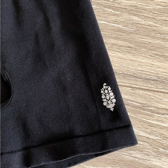 New Free People Black Strappy Back Tighten Up Tank - Picture 5 of 5